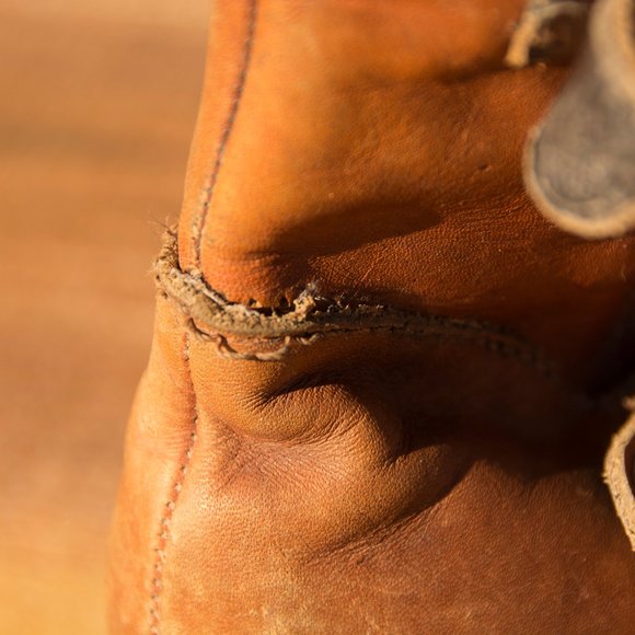 Distressed Cognac Straps and Zipper Boot by Corral 10 - Picture 9 of 9